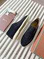 Мужские лоферы Loro Piana мужской замша графитовый 120902-3