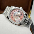 Часы Rolex Datejust розовый 155577-4