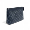 Мужской клатч Louis Vuitton мужской канва черный 150116-2