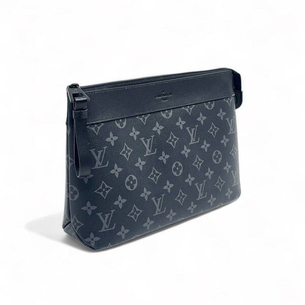 Мужской клатч Louis Vuitton мужской канва черный 150116-2
