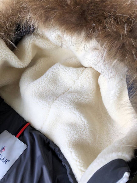 Мужской пуховик Moncler мужской графитовый 167374-10