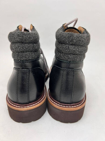 Мужские ботинки Brunello Cucinelli мужской кожа черный 169116-5