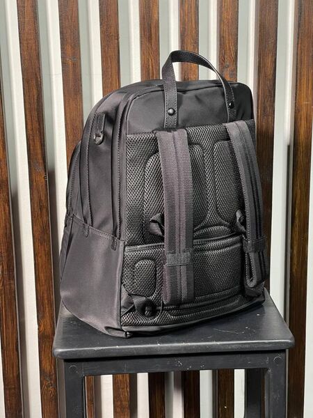 Мужской рюкзак Prada мужской нейлон черный 53369-3