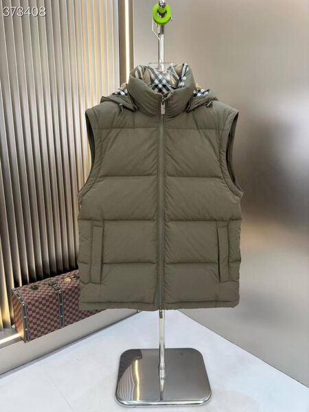 Мужской пуховик Burberry мужской болотный 198785-7