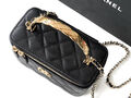 Сумка Chanel женский кожа черный 195079-2