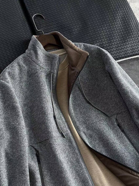 Мужской бомбер Zegna мужской графитовый 198709-4