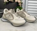 Кроссовки Gucci Run женский кожа белый 138968-1