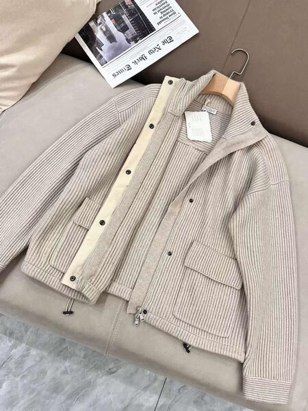 Куртка Brunello Cucinelli женский бежевый 125922-3