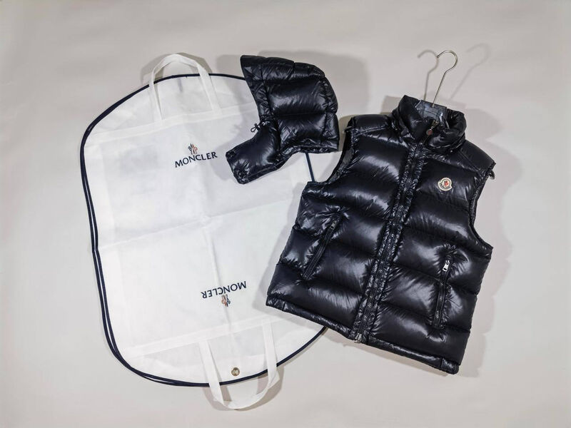 Мужской жилет Moncler мужской черный 161288-15