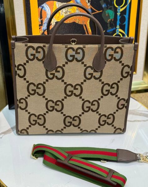 Сумка Gucci женский канва бежевый 137920