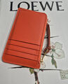 Картхолдер Loewe женский кожа бордовый 186087-2