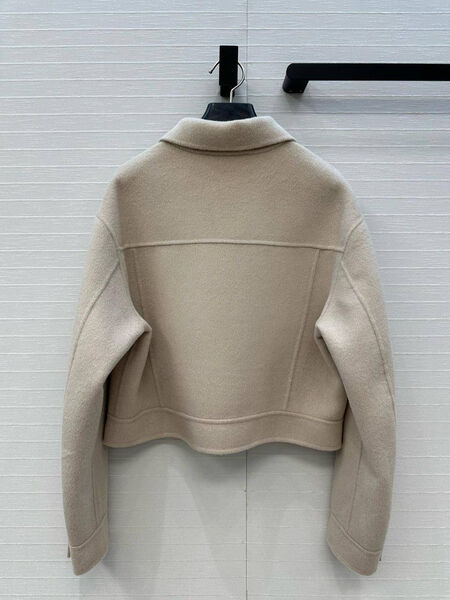 Полупальто Hermès женский бежевый 199216-3