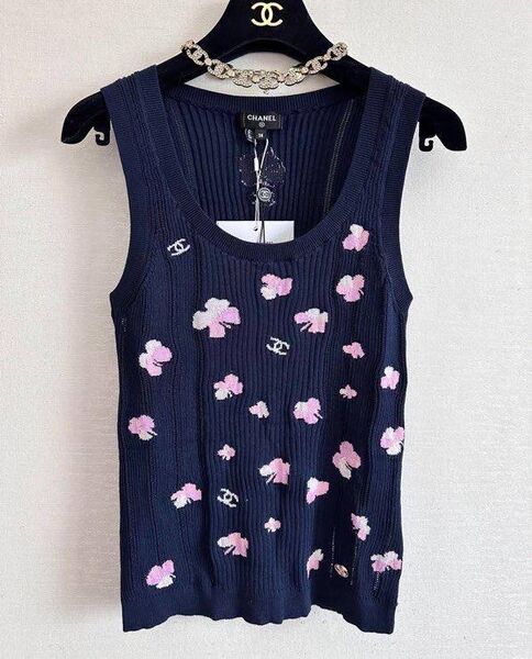 Майка Chanel женский синий 144848