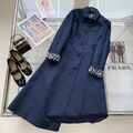 Плащ Christian Dior женский синий 143052-2