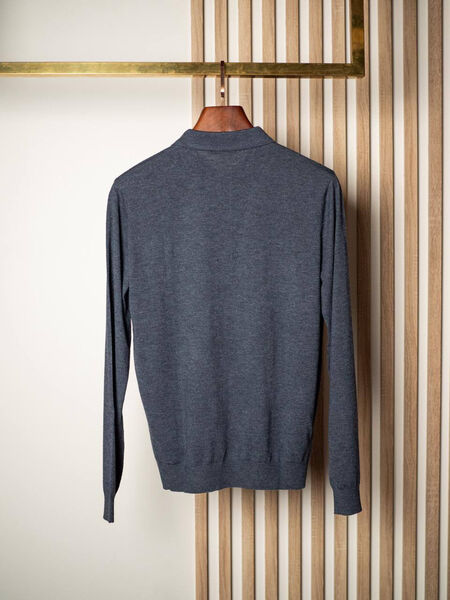 Мужское поло Kiton мужской графитовый 163515-2