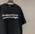 Мужская футболка Balenciaga мужской черный 173406-7