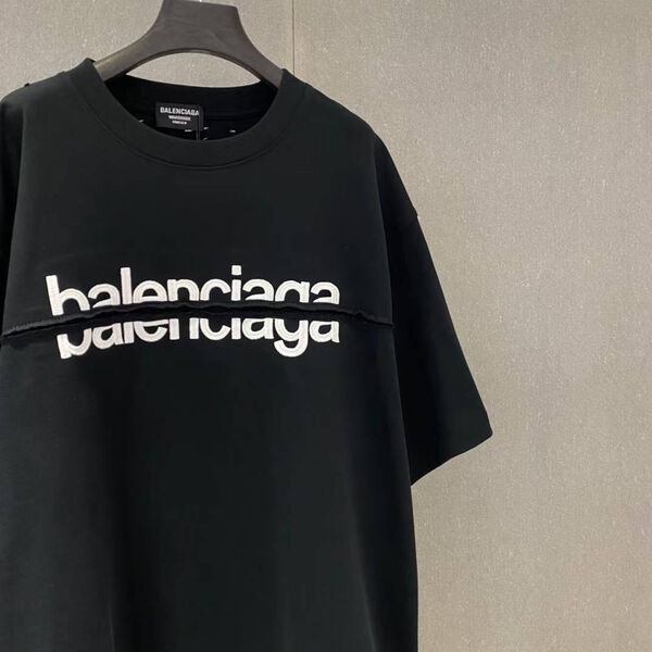 Мужская футболка Balenciaga мужской черный 173406-7