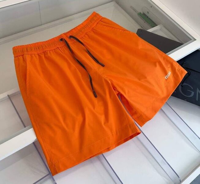 Мужские шорты Zegna мужской оранжевый 153340