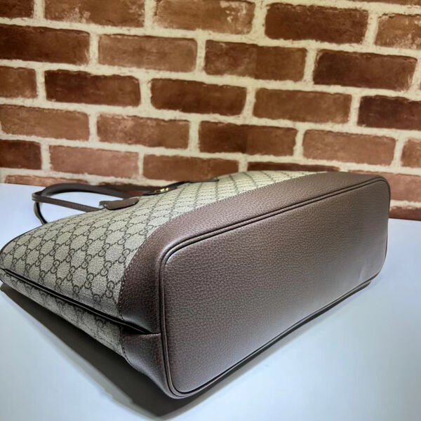 Сумка Gucci женский канва графитовый 124246-2