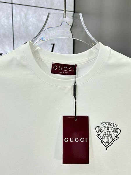 Мужская футболка Gucci мужской белый 191260-4