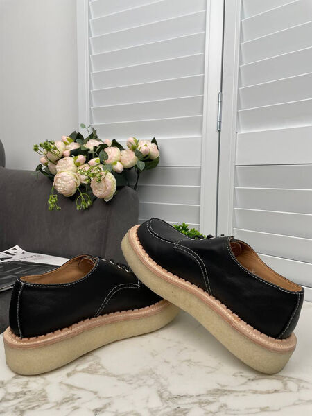 Ботинки Kenzo женский кожа черный 138538-3