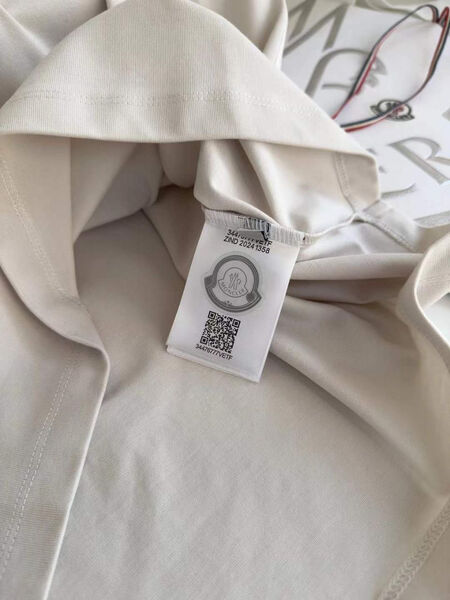 Мужская футболка Moncler мужской белый 190064-7