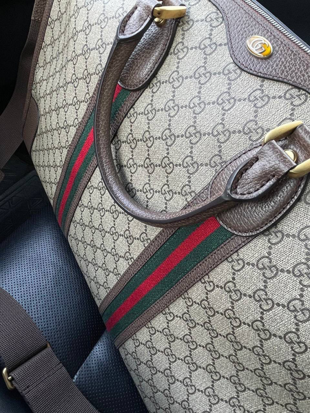 Мужской портфель Gucci мужской канва бежевый 95749-3