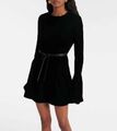 Платье Saint Laurent женский черный,серебристый 159563