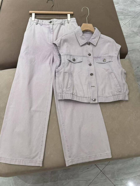 Костюм Brunello Cucinelli женский графитовый 195360-2