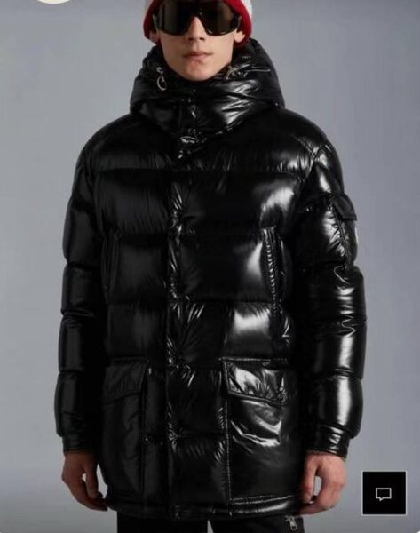 Мужской пуховик Moncler мужской черный 166519