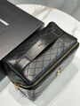 Косметичка Saint Laurent женский кожа черный 157588-4