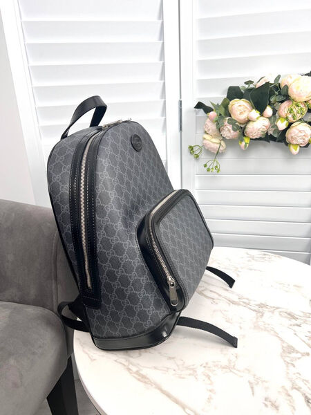 Рюкзак Gucci женский кожа синий 98540-2