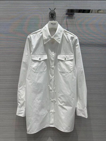 Рубашка Prada женский белый 143570-3