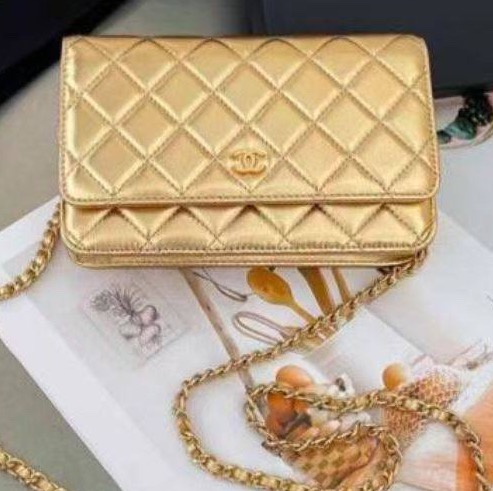 Сумка Chanel Mini женский кожа бежевый 174286