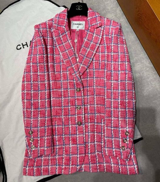 Пиджак Chanel женский розовый 156615