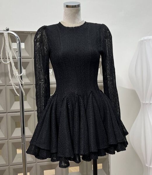 Платье Alaïa женский черный 191141