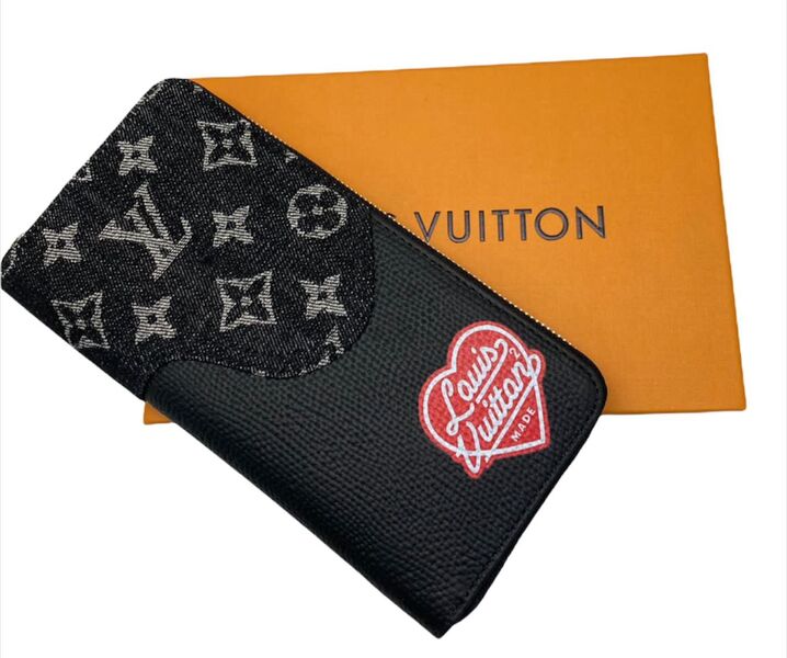 Кошелек Louis Vuitton женский кожа черный 31968