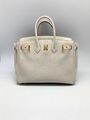 Сумка Hermès Birkin 30 ручная работа женский кожа белый 75333-4