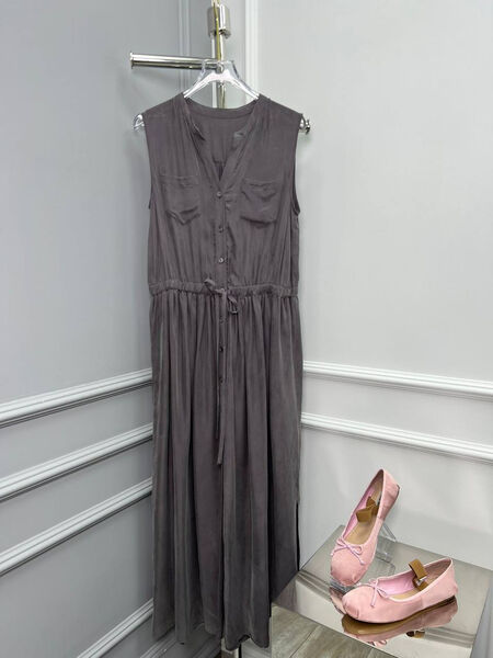 Платье Brunello Cucinelli женский графитовый 151208-2