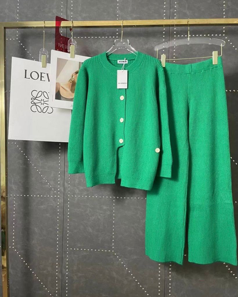 Костюм Jil Sander женский болотный 96131-2