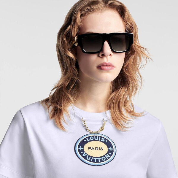 Футболка Louis Vuitton женский белый 154738-2