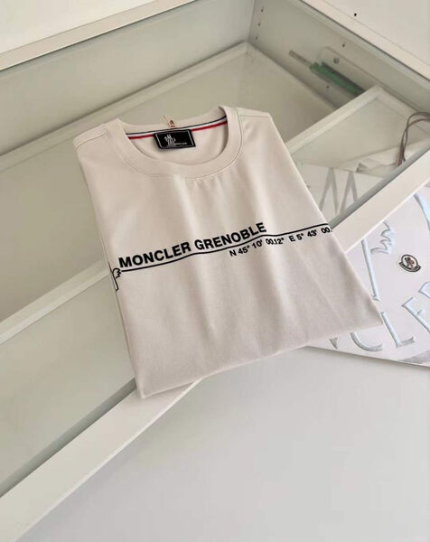 Мужская футболка Moncler мужской белый 190064-9