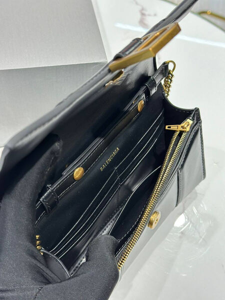 Сумка Balenciaga женский кожа черный 167485-6