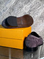 Мужские лоферы Tods мужской замша фиолетовый 171299-3
