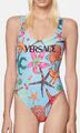 Купальник Versace женский оранжевый 37291-1