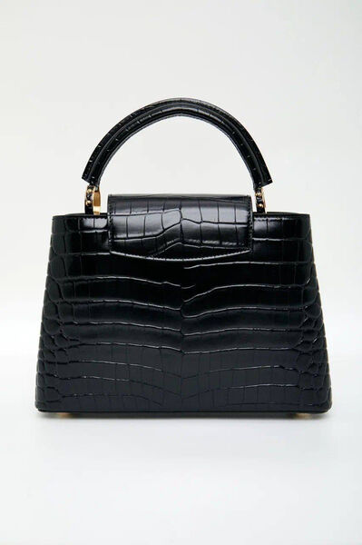 Сумка Louis Vuitton женский кожа черный 127804-3