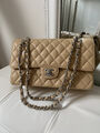 Сумка Chanel 2.55 женский кожа бежевый 102725-3