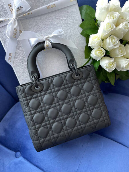 Сумка женская Lady Dior женский кожа черный 77867-4