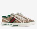 Кеды Gucci женский текстиль бежевый 24827-1