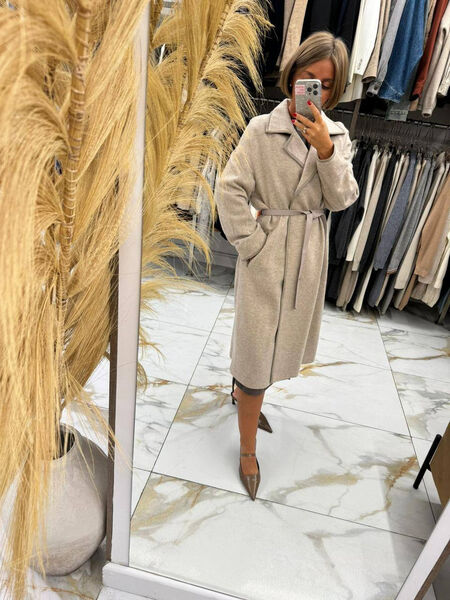 Пальто Loro Piana женский графитовый 162022-4